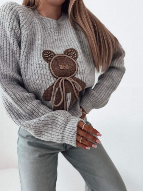 UNIKATOWY SWETER TEDDY LIMITED COLLECTION