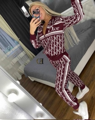NEW SWETERKOWY KOMPLET DZIANINKA