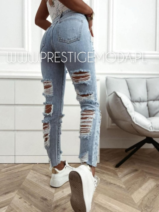 NEW UNIKATOWE JEANSY BLUE LIMITED COLLECTION
