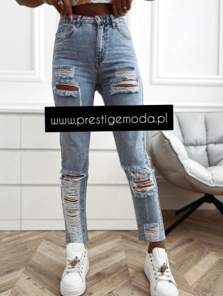NEW UNIKATOWE JEANSY BLUE LIMITED COLLECTION