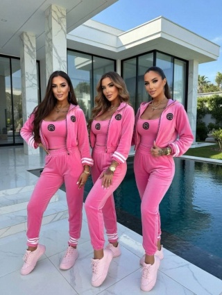 3 set komplet welurowy POLSKA PRODUKCJA