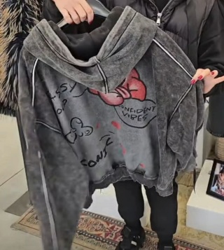 Bluza dekatyzowana Minnie