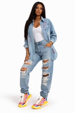 KOSZULA JEANSOWA MULTI LIMITED COLLECTION