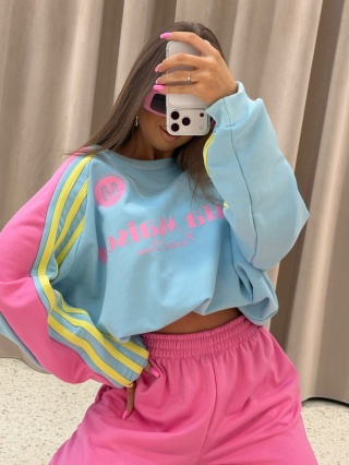 Komplet Mia Pastel Crew polska produkcja