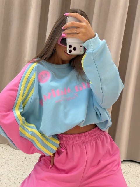 Komplet Mia Pastel Crew polska produkcja