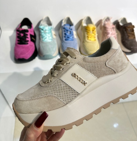 NEW <3 sneakersy Goodin skora naturalna <3 LIMITED COLLECTION
