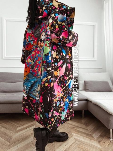 NEW FENOMENALNY PLASZCZ MIKI MULTI