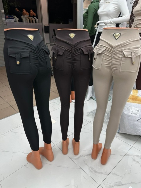 NEW Unikatowe spodnie legginsy push up LIMITED COLLECTION