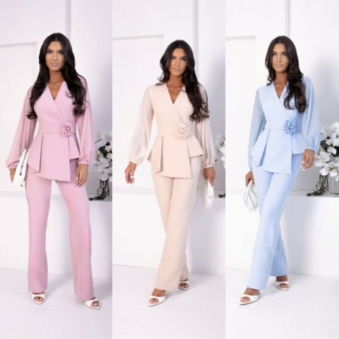 NEW Unikatowy Komplet Elegance Rose POLSKA PRODUKCJA