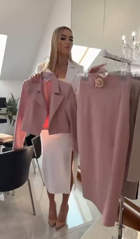 NEW Unikatowy Komplet Elegancki POLSKA PRODUKCJA