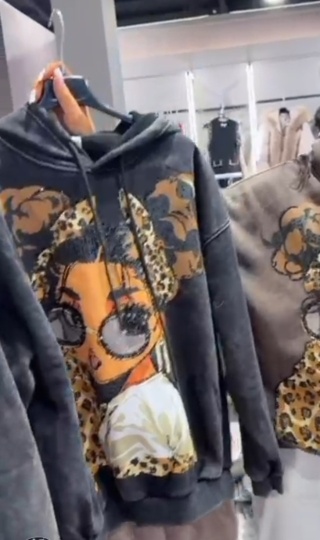 Unikatowa bluza panterkowa dziewczynka