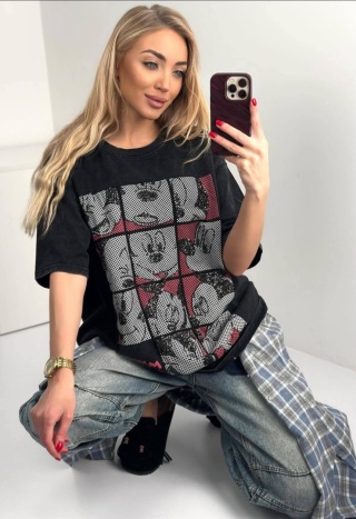 Unikatowy T-shirt blink blink miki