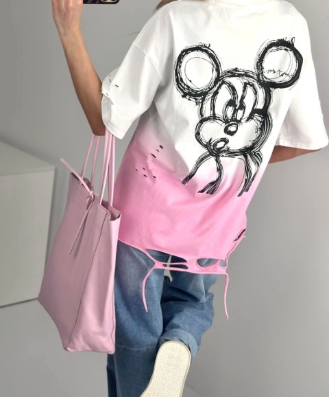 Unikatowy T-shirt miki