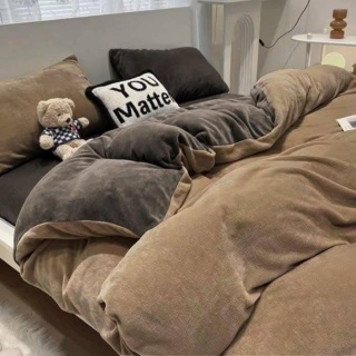 Welurowa posciel 4 czesciowa LUXURY