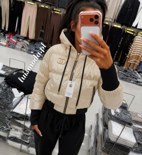 Kurtka lakierowana Luxe