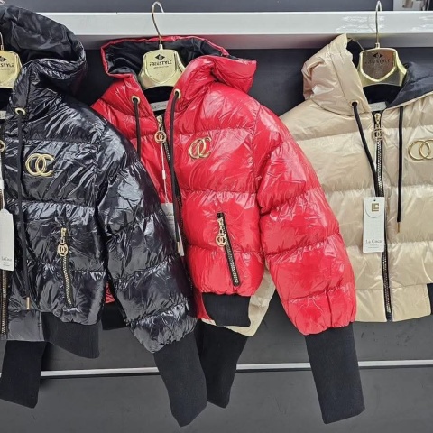 Kurtka lakierowana Luxe