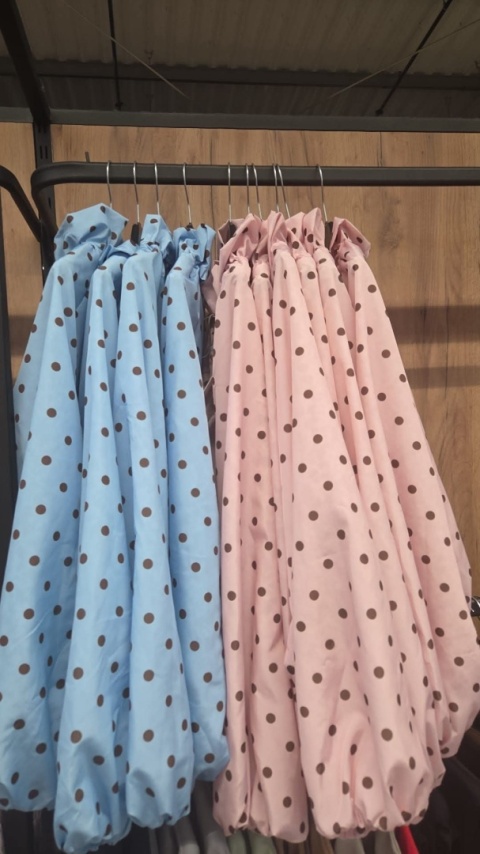 Kurtka w grochy z koronkową podszewką LIMITED COLLECTION