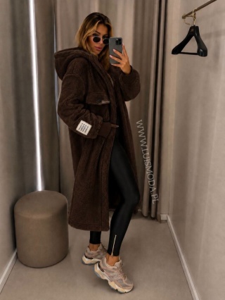 Mieciutki plaszcz Teddy