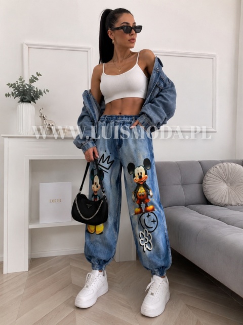 NEW UNIKATOWE SPODNIE MULTI LIMITED COLLECTION