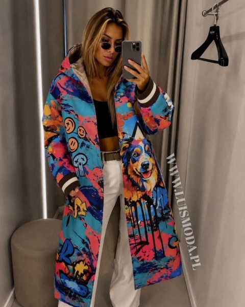 Plaszcz Multicolor