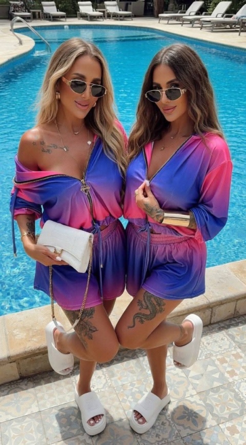 komplet ombre POLSKA PRODUKCJA