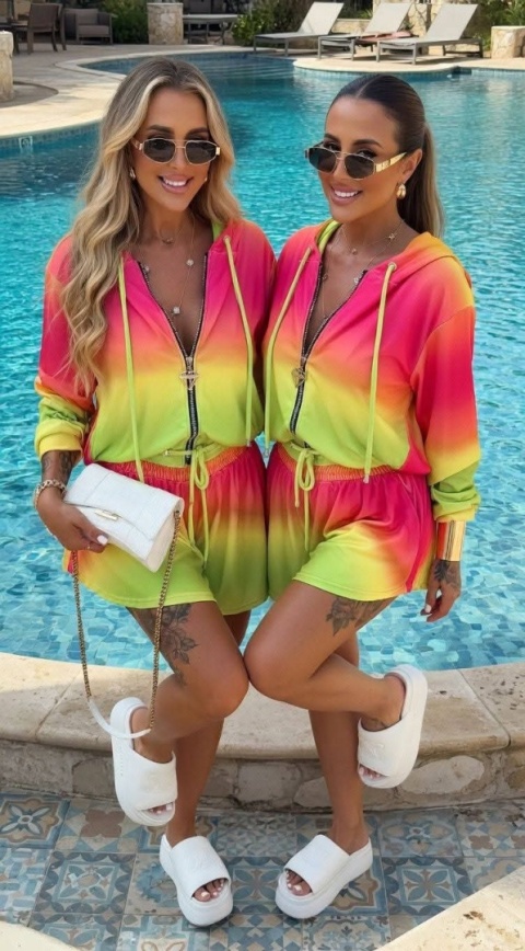 komplet ombre POLSKA PRODUKCJA